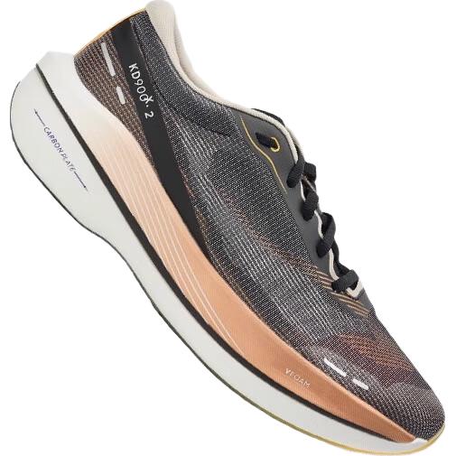 迪卡侬碳翼全掌碳板专业竞速跑鞋轻减震透气运动5394517