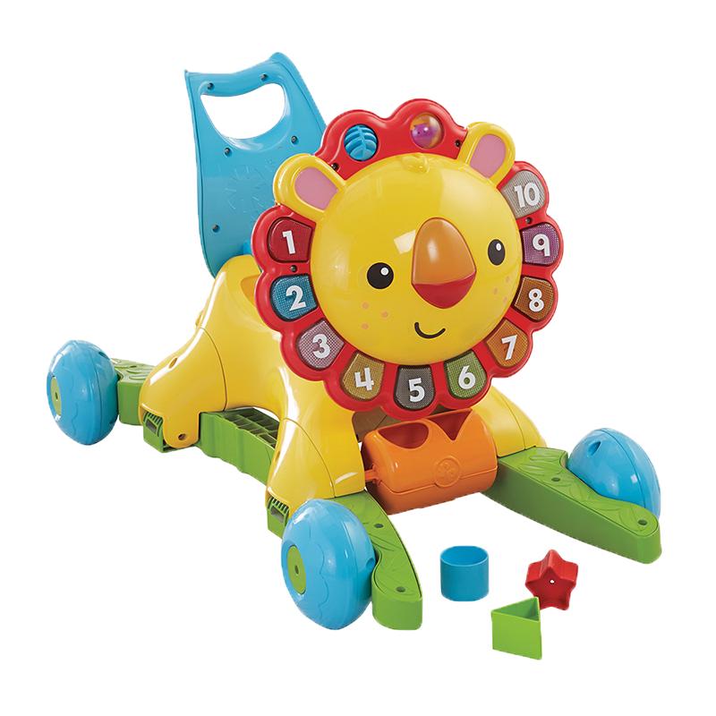 Fisher-Price 费雪 DLW65 四合一摇摇学步车 小狮子