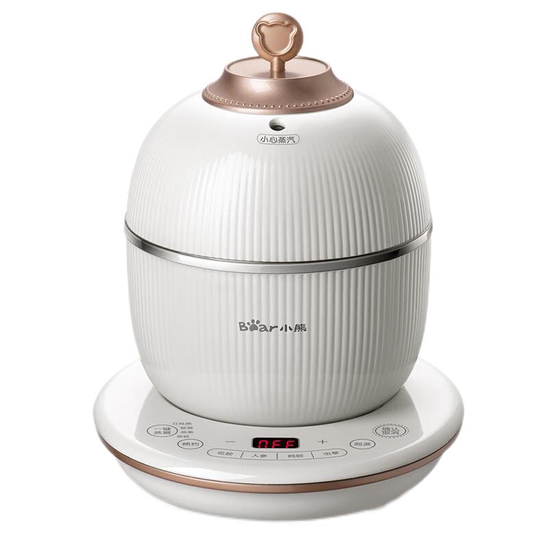 Bear 小熊 DDZ-C06A1 电炖锅 0.6L 白色