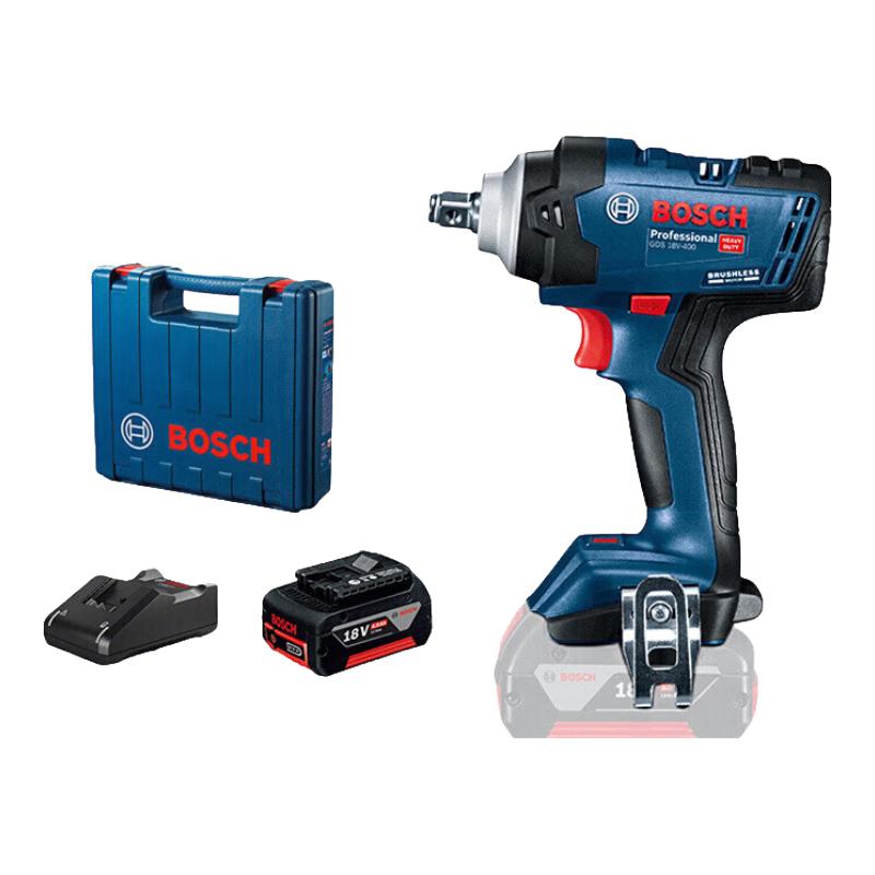 BOSCH 博世 GDS 18V-400 冲击扳手 一电一充