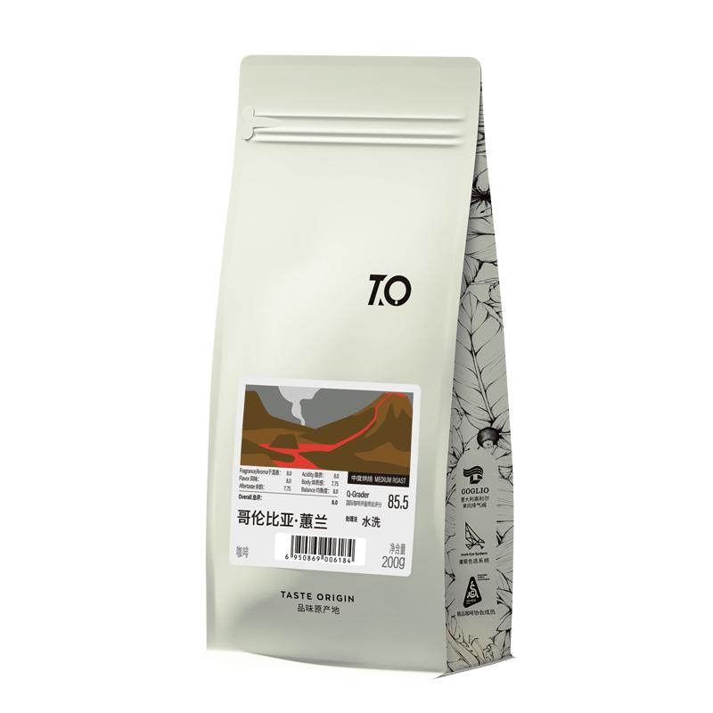 TO 哥伦比亚 亚蕙兰 中度烘焙 水洗咖啡豆 200g