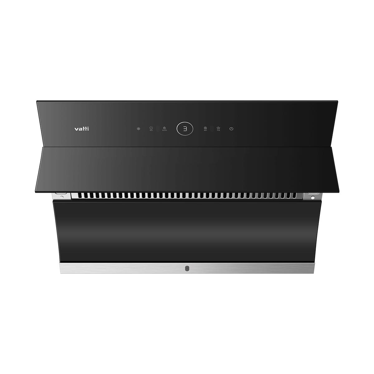 侧吸抽油烟机家用23大风量自动清洗挥手智控侧吸式油烟机珑小尺寸