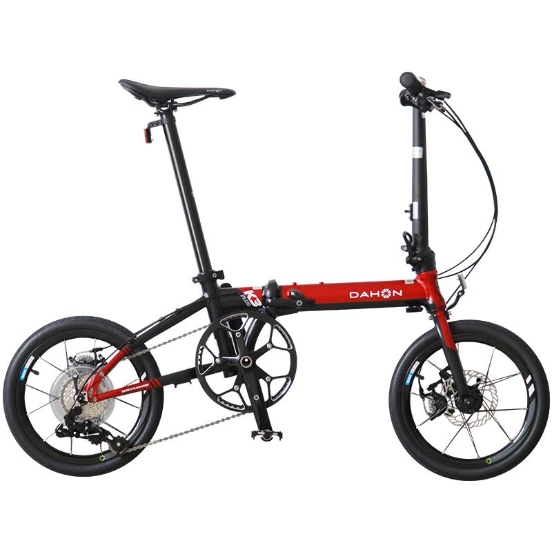 大行（DAHON） 折叠自行车16寸单车K3PLUS折叠车KAA693 红色内折