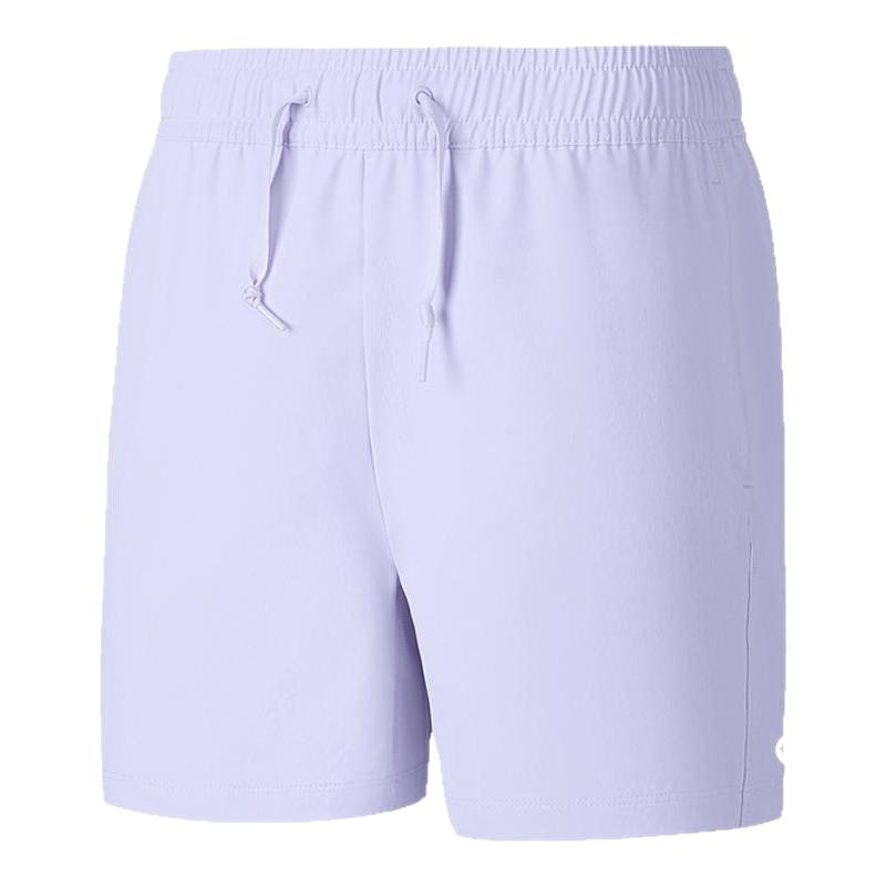 斯凯奇2025夏季女子速干梭织运动短裤科技吸湿速干