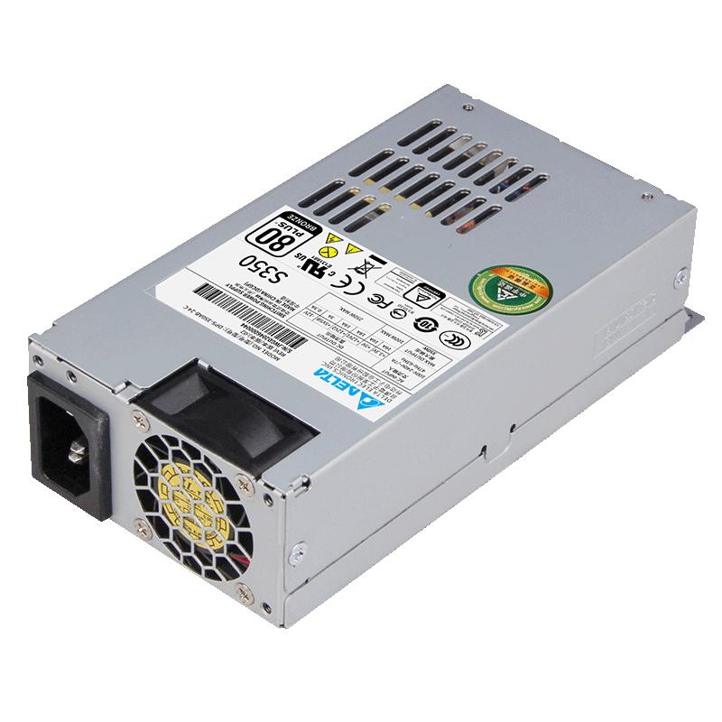 DELTA 台达 FLEX电源小1U额定350W 80PLUS铜牌服务器电源