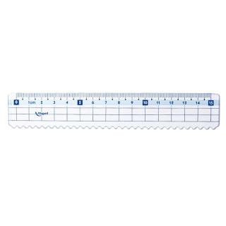 Maped 210802CH 彩趣波浪线直尺 15cm 蓝色