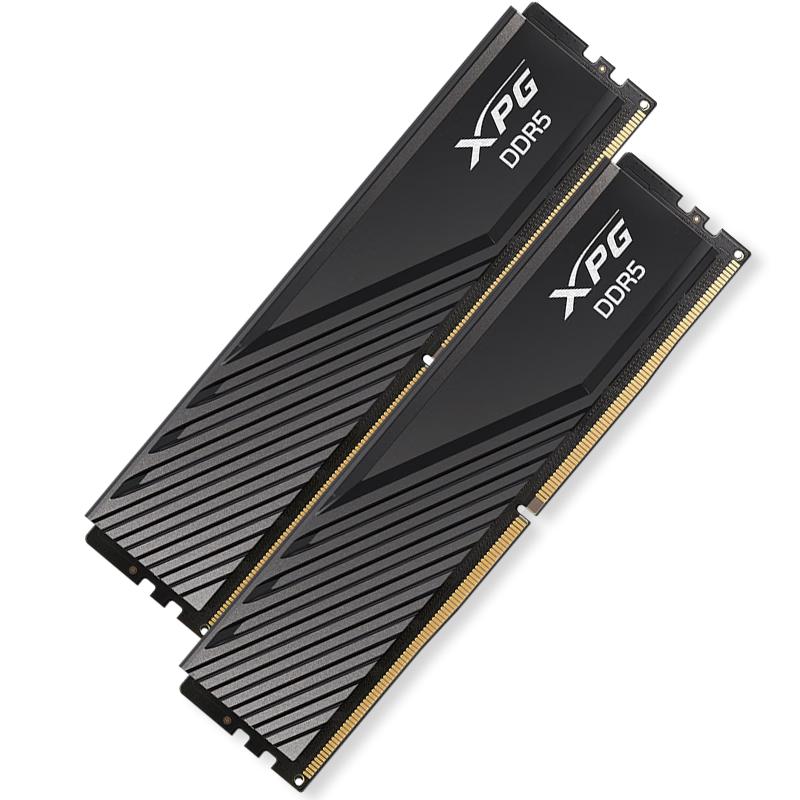 ADATA 威刚 XPG系列 威龙D300 DDR5 6000MHz 台式机内存 马甲条 黑色 64GB 32GBx2 C30