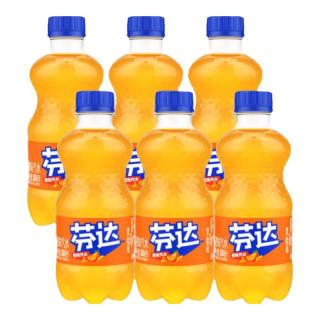 可口可乐 汽水碳酸饮料300ml小瓶装系列 芬达300ml*6瓶