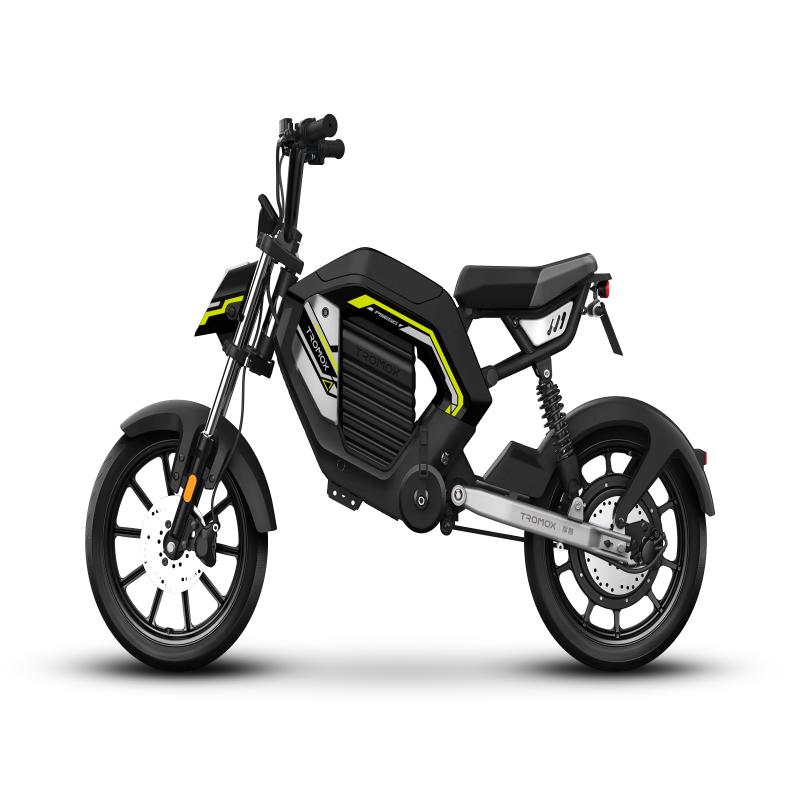 摩兽Pesgo plus电动车新国标智能跨骑长续航电助力电动自行车 暗夜黑 48V24Ah运动版