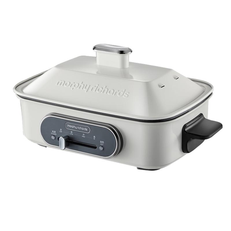 Morphy Richards 摩飞 MR1062 鸳鸯锅 黑色