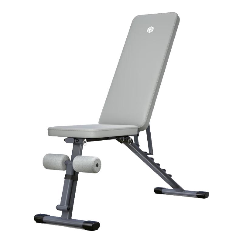 京东京造 哑铃凳家用 多功能仰卧起坐辅助板卧推凳 健身器材训练椅飞鸟凳