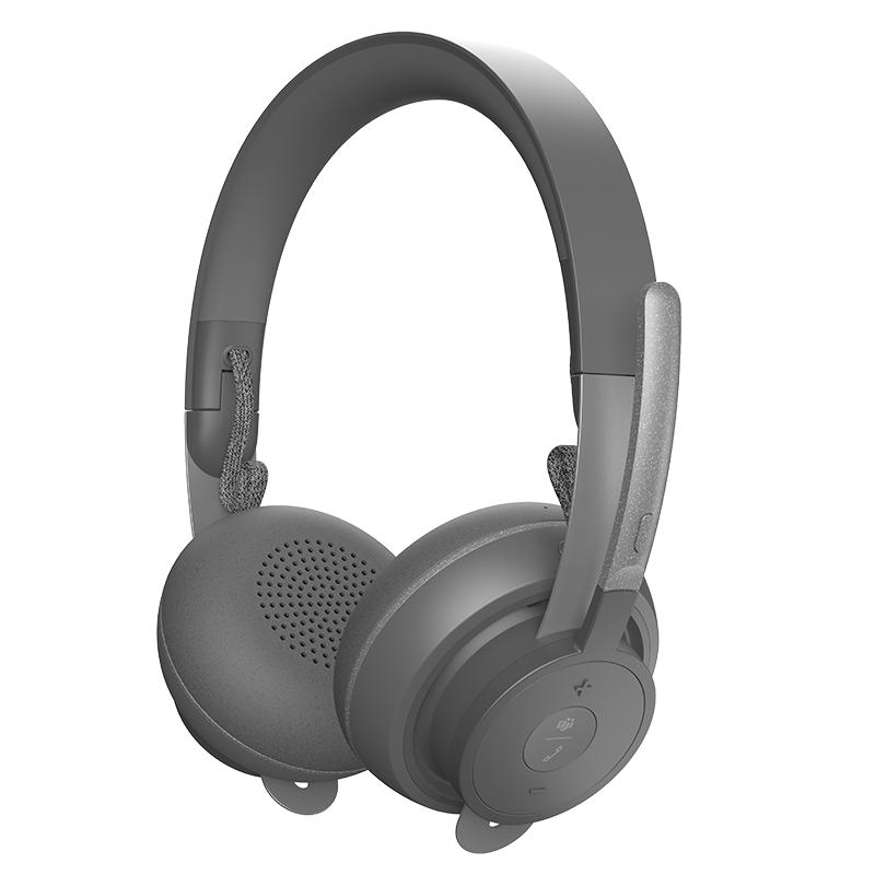 logitech 罗技 Zone Wireless 压耳式头戴式 蓝牙耳机 黑色