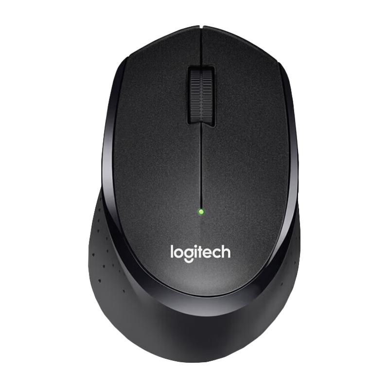logitech 罗技 B330 2.4G无线鼠标 1000DPI 黑色