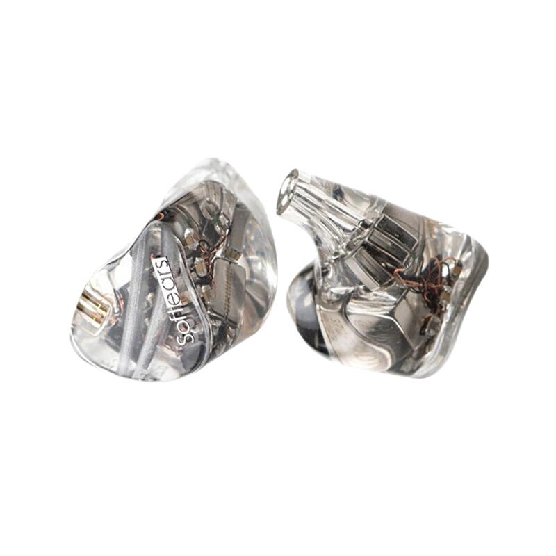 Softears RS10 入耳式挂耳式动铁有线耳机 透明 3.5mm