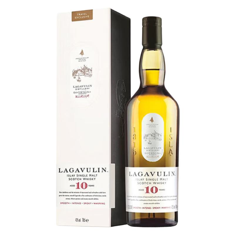  LAGAVULIN/乐加维林 苏格兰单一麦芽威士忌  中度酒（38%≤A≤50%） 6-15年 瓶装 700ml 1瓶