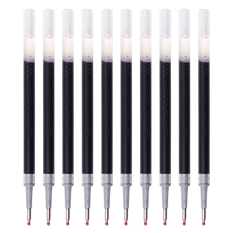 ZEBRA 斑马牌 RMJF5 中性笔替芯 黑色 0.5mm 10支装