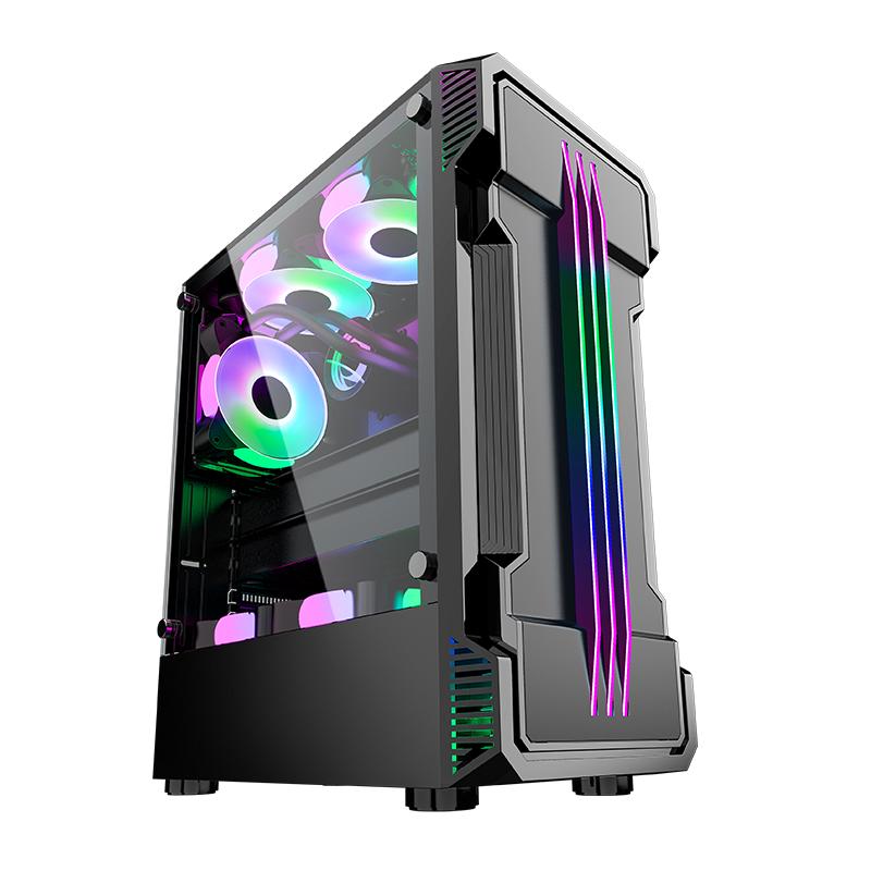 hiapad 狄派 DP76P50 27英寸 台式机 黑色(速龙X4-855、GT730、8GB、240GB SSD、风冷)