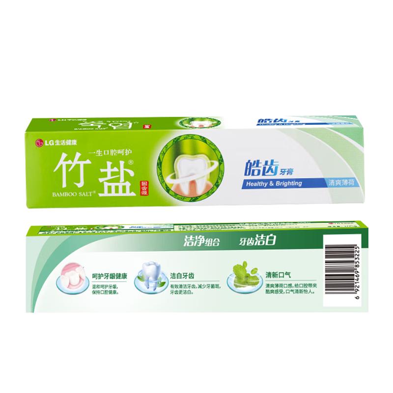 BAMBOO SALT 竹盐 固齿源皓齿牙膏 清爽薄荷 105g