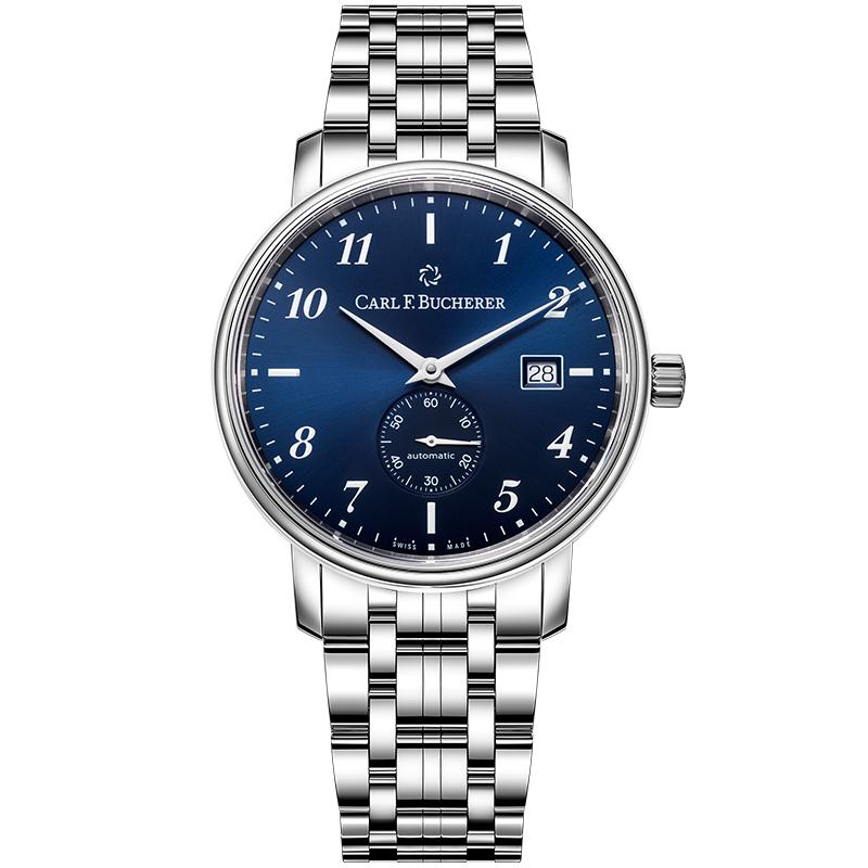 CARLF.BUCHERER 宝齐莱 爱德玛尔系列 40.2毫米自动上链腕表 00.10321.08.56.21