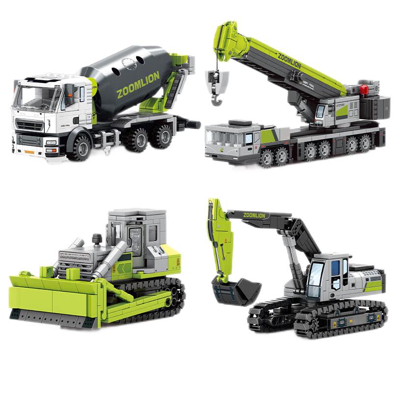 SEMBO BLOCK 森宝积木 中联重科系列 705103 挖掘机