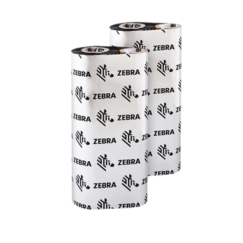 ZEBRA 斑马 A1600BK11007 蜡基碳带 110mm*74m