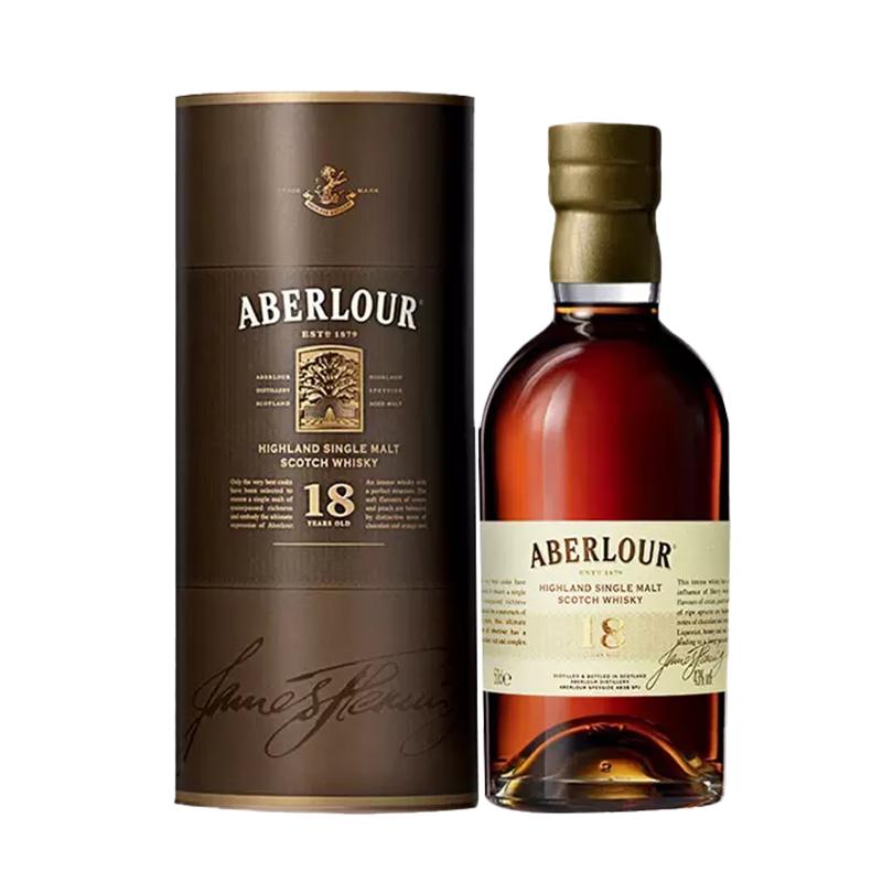 亚伯乐 (Aberlour) 亚伯乐 高地 单一 苏格兰 威士忌  陈酿 500ml春节年货 送礼佳选