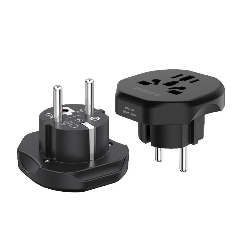 PHILIPS 飞利浦 SPS1002A/93 欧标转换插头