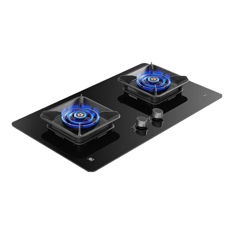  樱花卫厨 SAKURA卫厨 卫厨 燃气灶天然气 家用双灶具 三环火聚能零秒瞬时点火 180min双边独立定时 嵌入式煤气灶液化气灶 JZT-JGC06【天然气5.2KW】