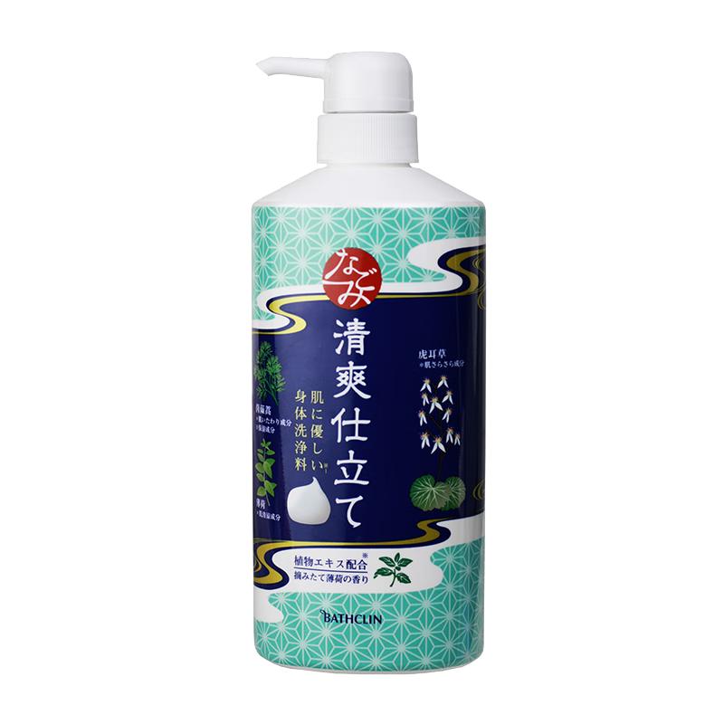  Bathclin/巴斯克林 清爽薄荷香型 沐浴露  600ml
