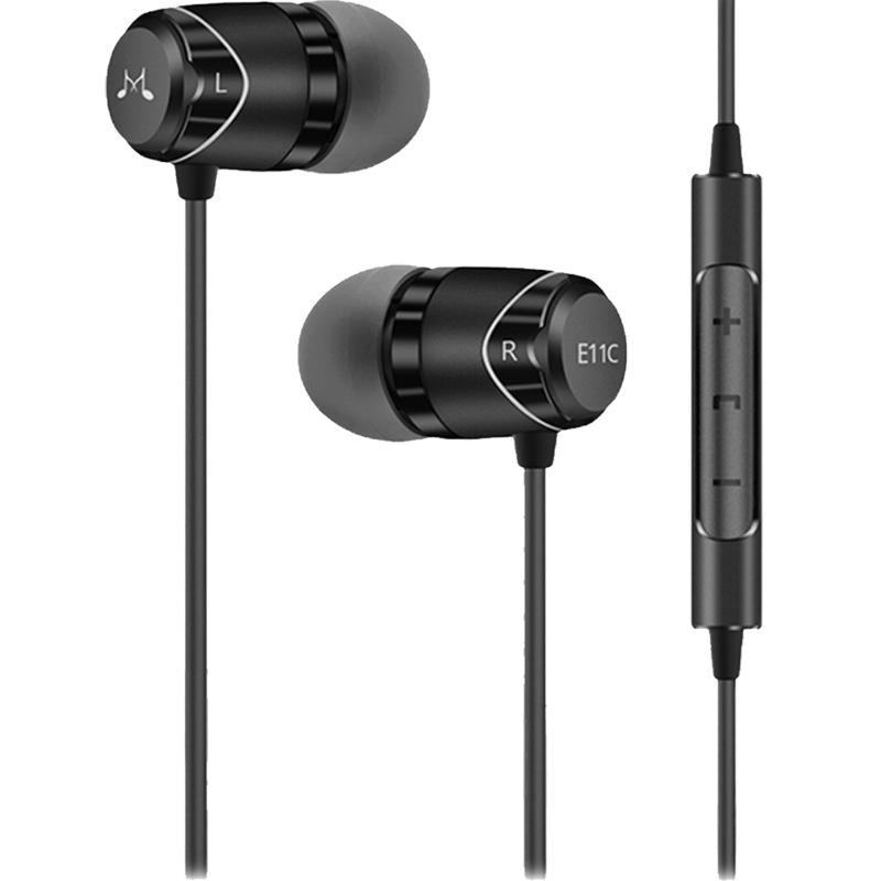 SoundMAGIC 声美 E11C 入耳式动圈有线耳机 黑色 3.5mm