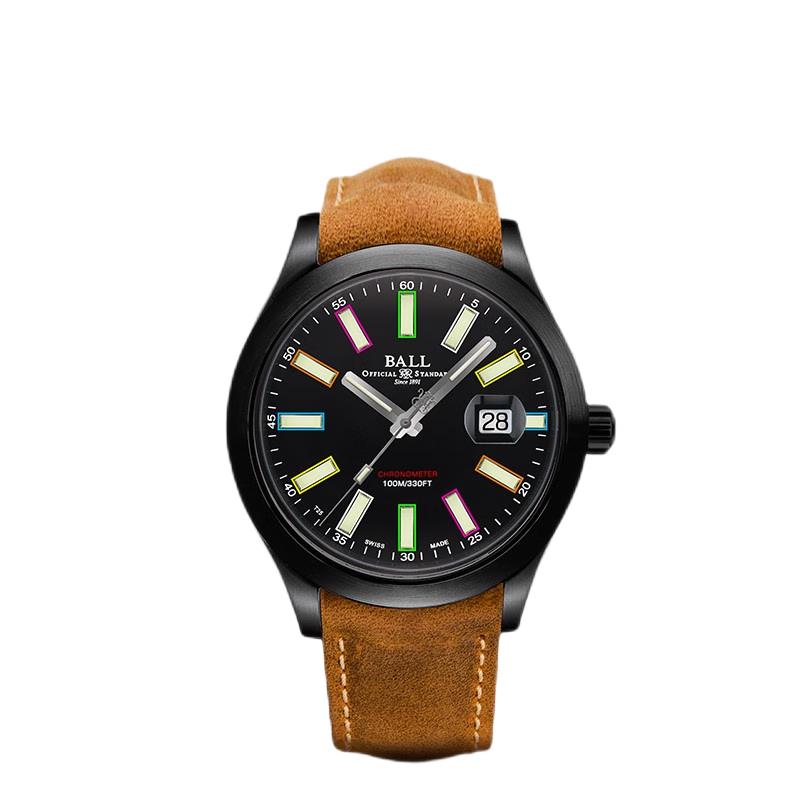 BALL 波尔 工程师II系列 43毫米自动上链腕表 NM2028C-L28CJ-BK