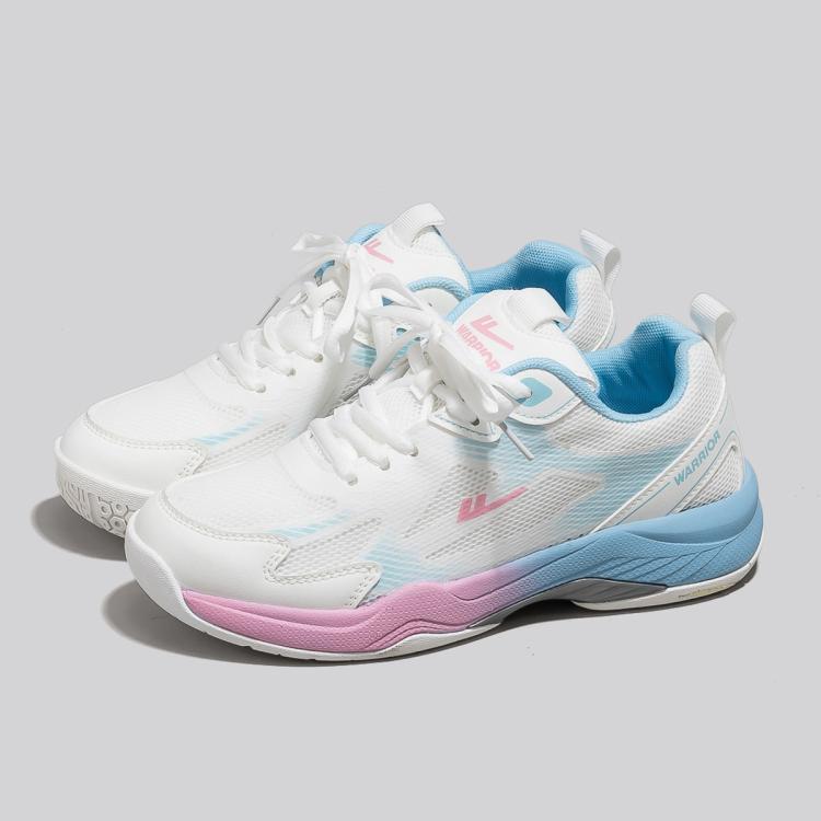 时尚软底减震羽毛球鞋女夏季网面户外休闲跑步鞋厚底网球鞋