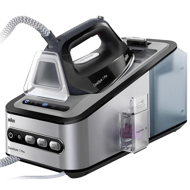 BRAUN 博朗 CareStyle 7 电熨斗 银黑色