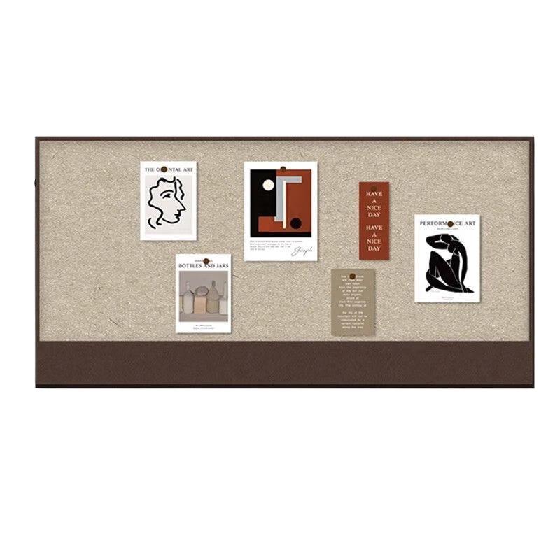 佐之寻毛毡板照片墙贴背景墙免打孔房间改造留言背景板绘画DIY儿童贴纸 毛毡板【40*60cm】-不伤墙