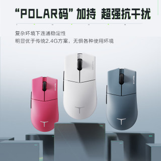政府补贴：雷神 星闪三模 无线游戏鼠标  黛青蓝