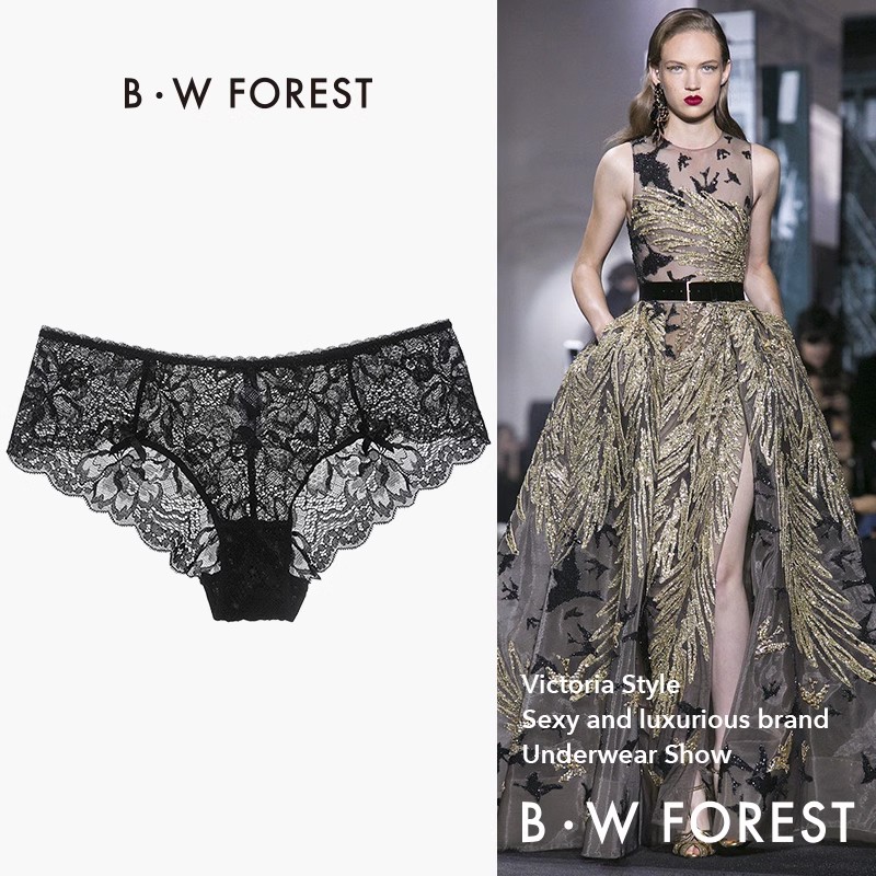 维多利亚性感蕾丝内裤女生2025夏季薄款透气纯欲无痕三角裤女