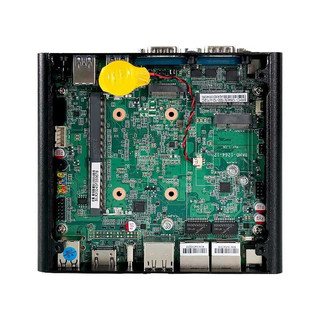  倍控 低功耗无风扇 工控机 双网 多串口 RS232 RS485 DDR3L 准系统