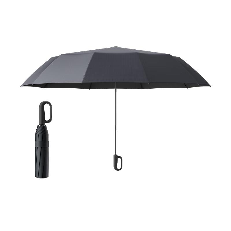 京东京造  全自动雨伞三折加固加厚结实抗风折叠伞男士晴雨两用大号十骨 【⭐解放双手】全自动开挂伞10骨