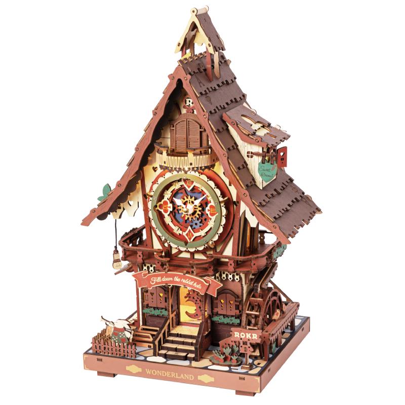 若客（ROKR）LC901C 布谷鸟钟 立体拼图