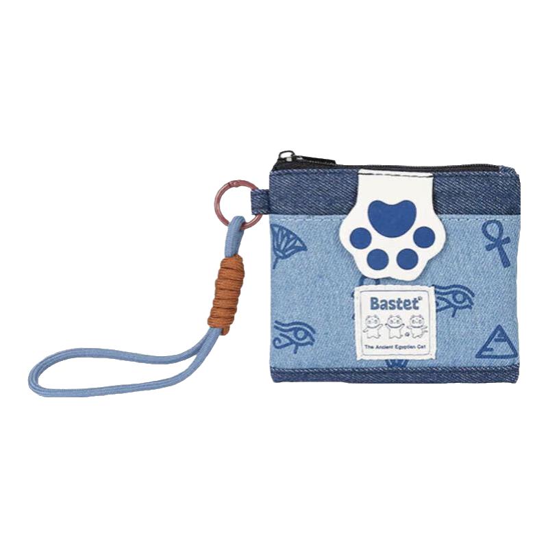 大英博物馆埃及安德森猫萌猫便携牛仔卡包零钱包包包2025年