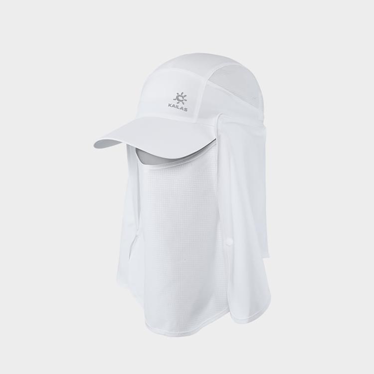 KAILAS户外防晒帽透气速干防**护颈遮脸棒球帽户外登山帽