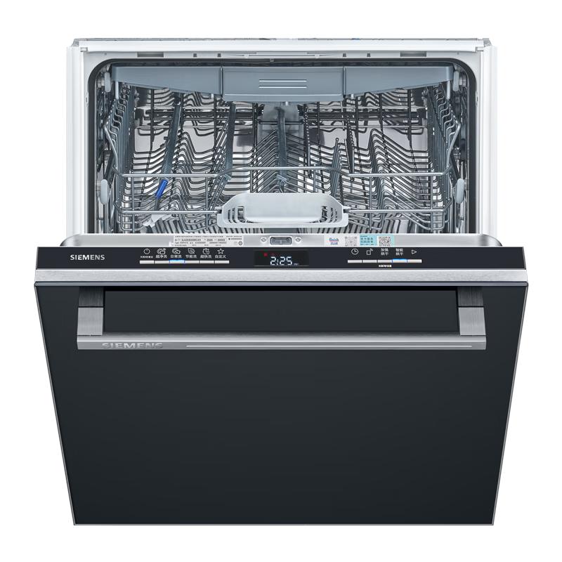SIEMENS 西门子 黑魔镜系列 SJ43EB33MC 嵌入式洗碗机 18套