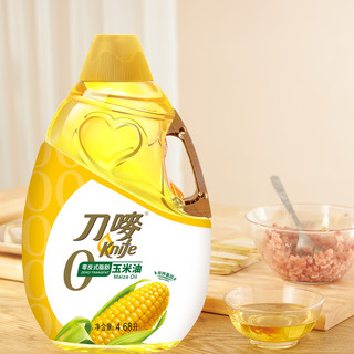 刀唛零反式脂肪玉米油4.68L瓶装家用非转基因烘焙蛋糕食用植物油