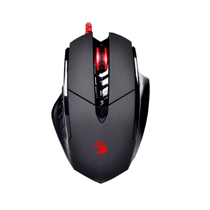 A4TECH 双飞燕 V7M 有线鼠标 8000DPI 黑色