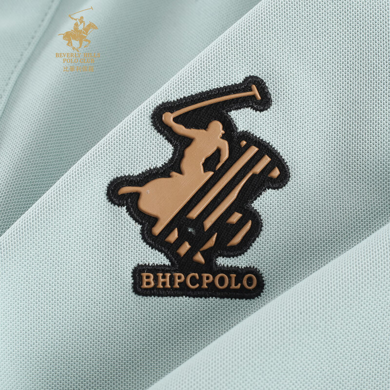 比华利保罗【冰感舒适透气】2025夏季新款轻商务男士短袖polo衫