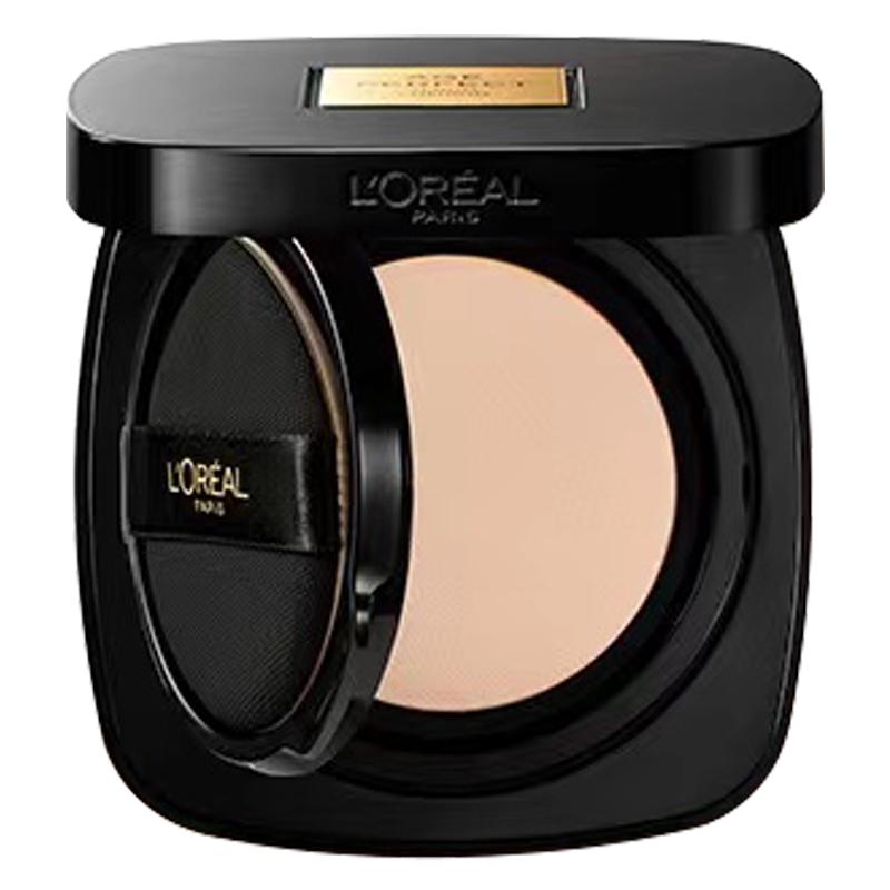 巴黎欧莱雅 L'OREAL PARIS欧莱雅（L'OREAL）黑金气垫w10 高遮瑕持久防晒不脱妆防水保湿不油腻玻色因锁水保湿 C30