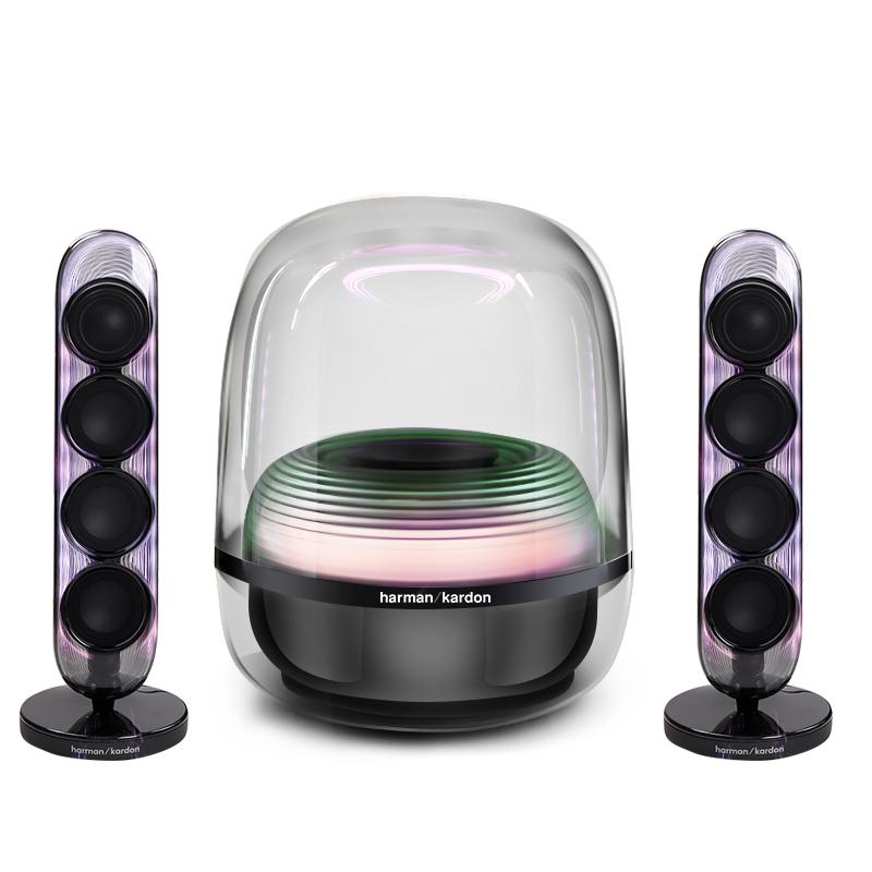 哈曼卡顿 Harman Kardon水晶5无线蓝牙桌面音响灯光电脑电视音箱
