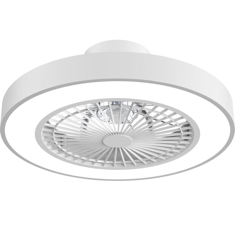  TCL 智能遥控APP 吊扇灯  纯白-变频6档-调光调色-遥控APP 30-60W（含） 多种色温 1个