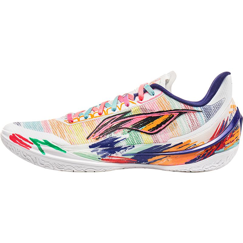 李宁 LI-NING利刃5V2丨聚核芯助力系统篮球鞋男子低帮舒适专业比赛运动鞋