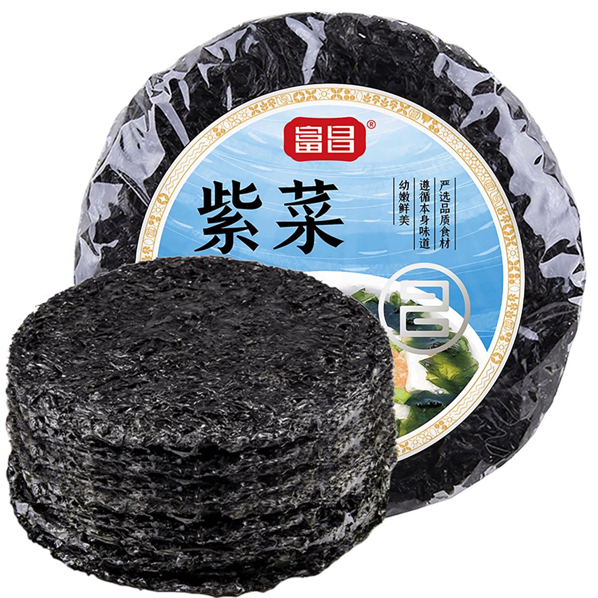 紫菜100g 无沙紫菜福建特产海苔寿司 紫菜包饭蛋花汤